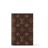 Louis Vuitton Wallet Monogram Canvas Passport Cover Brown Travel | Italy