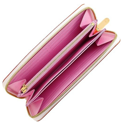 Louis Vuitton Wallet Canvas Purse White Designer Multicolor Monogram Zippy Long