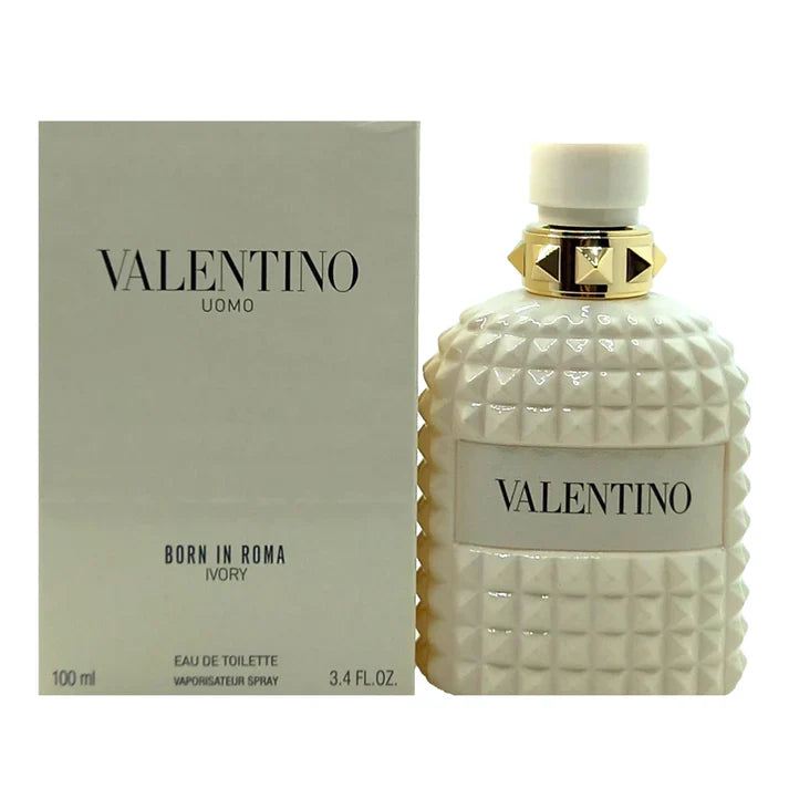 Valentino Born In Roma Uomo Ivory Eau De Toilette - 3.4 oz. 100ml