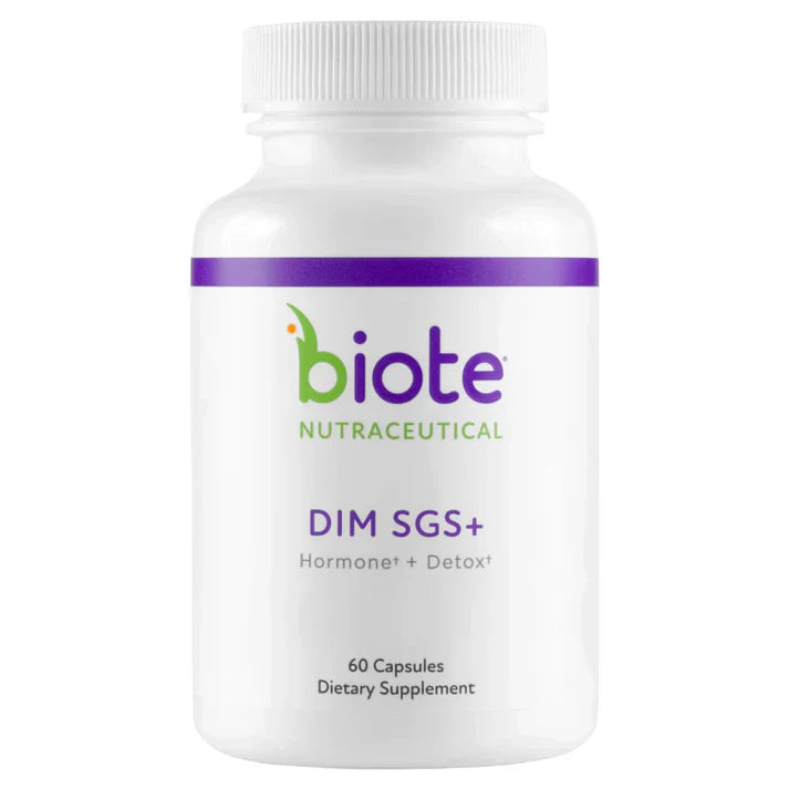 Biote DIM SGS+ Hormone & Detox Support Dietary Supplement 60 Capsules
