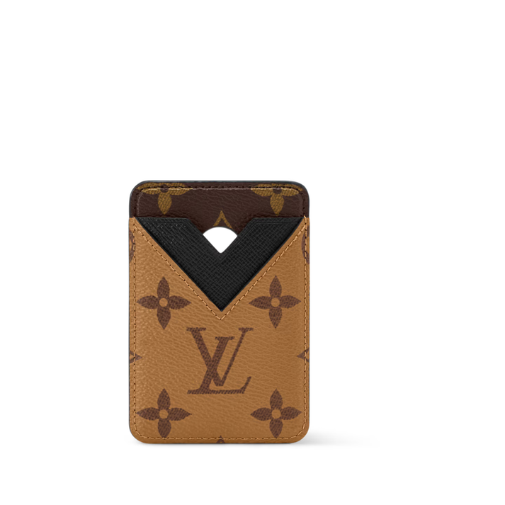 Louis Vuitton Card Holder Reverse Monogram MagSafe Magnetic