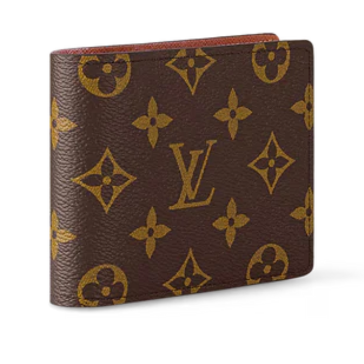 Louis Vuitton Wallet Multiple Monogram Canvas Men's Leather