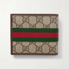 Gucci Wallet Ophidia GG Plaque Beige Monogram with Web Stripe | Italy