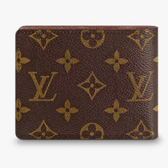 Louis Vuitton Wallet Multiple Monogram Canvas Men's Leather