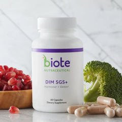 Biote DIM SGS+ Hormone & Detox Support Dietary Supplement - 60 Capsules 3 Pack
