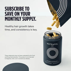 Nutrafol Men's Hair Growth Supplements 120 Capsules - 1 Month Supply