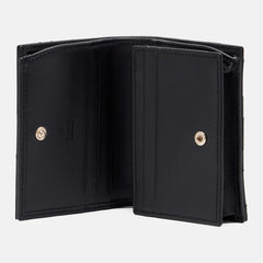 Gucci GG Marmont Leather Card Case Wallet – Black Matelassé with Double G